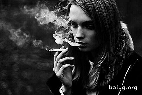 Welcher Zigarettenrauch verhindert uns das Sehen?